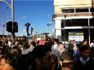 A constantly moving mass of people, I