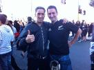 A Maori Boy and a Scotsman, wearing a kilt and an All Blacks jersey?